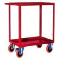 SCS-204D :  รถเข็นเหล็ก 2 ชั้น ถอดประกอบได้ รับน้ำหนัก 250  Kg.